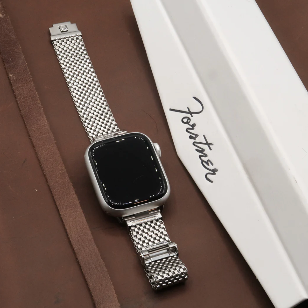 Forstner Komfit "JB" Mesh Watch Bracelet for Apple Watch