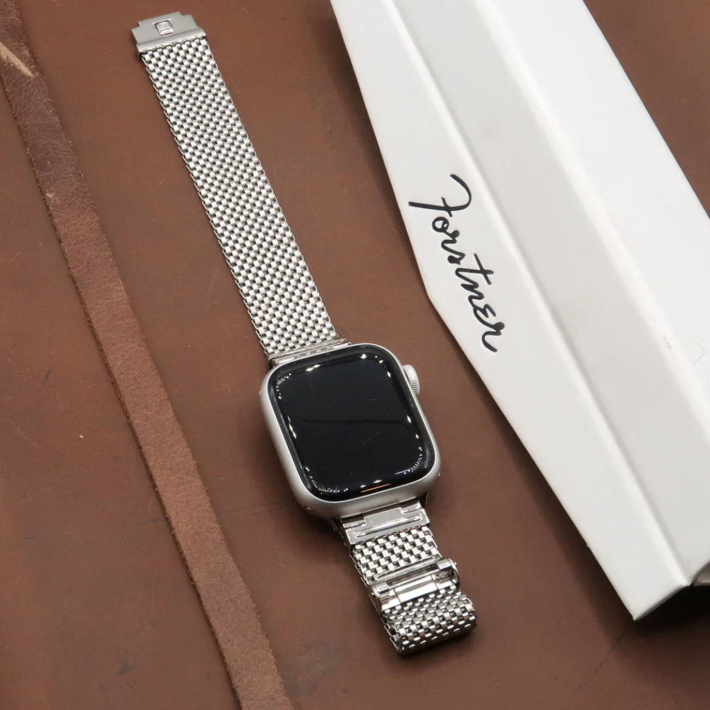 Forstner Komfit "JB" Mesh Watch Bracelet for Apple Watch - WIDE Version