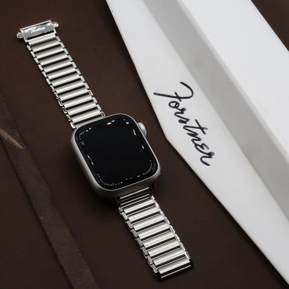 The Forstner Klip for Apple Watch - Stainless Steel Ladder-Style Watch Bracelet