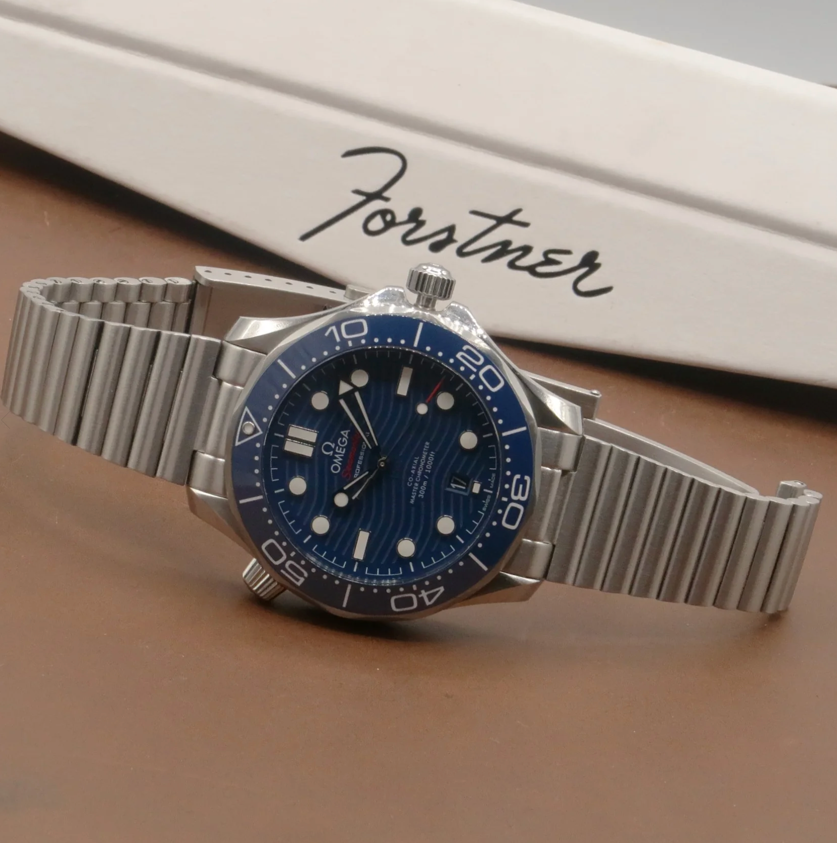 Forstner Barrel Bracelet for Omega Seamaster and Aqua Terra