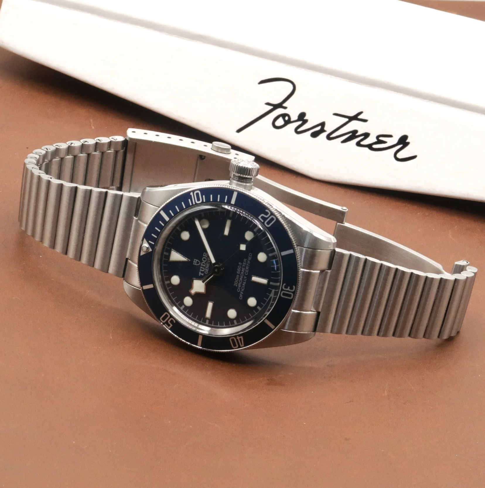 Forstner Barrel Bracelet for Tudor Black Bay 58